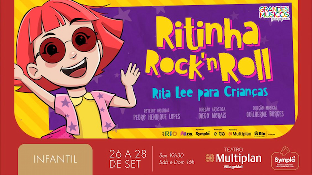 RITINHA ROCK'N ROLL NO TEATRO MULTIPLAN