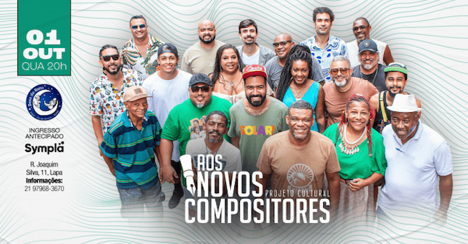 RODA DE SAMBA DO AOS NOVOS COMPOSITORES NO BECO DO RATO