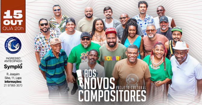 RODA DE SAMBA DO AOS NOVOS COMPOSITORES NO BECO DO RATO