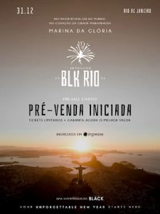 Réveillon BLK RIO Marina da Glória na MARINA DA GLÓRIA - RJ