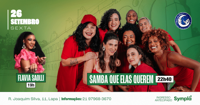 Samba que elas querem no BECO DO RATO