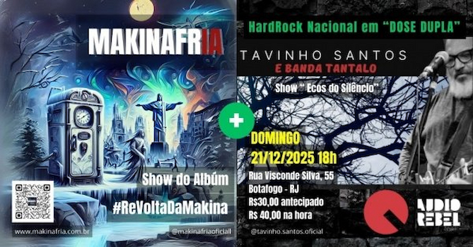 Tavinho Santos e banda Tantalo na AUDIO REBEL