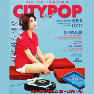 CityPop Night – 3ª edição no Rio de Janeiro