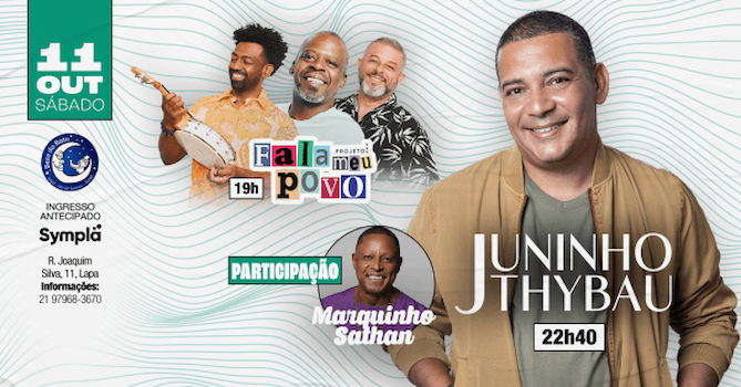 Fala meu povo e Juninho Thybau part. Marquinho Sathan no BECO DO RATO