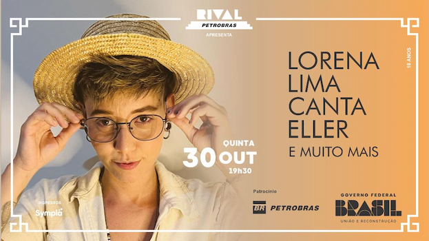 LORENA LIMA NO SHOW “LORENA CANTA ELLER E MUITO MAIS” NO TEATRO RIVAL PETROBRAS