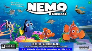 NEMO O MUSICAL NO TEATRO FASHION MALL - RJ
