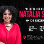 Natália Sousa no Rio de Janeiro - Palestra no TEATRO DOS 4
