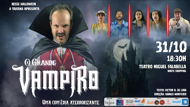 O Grande Vampiro Uma Comédia Aterrorizante no TEATRO MIGUEL FALABELLA