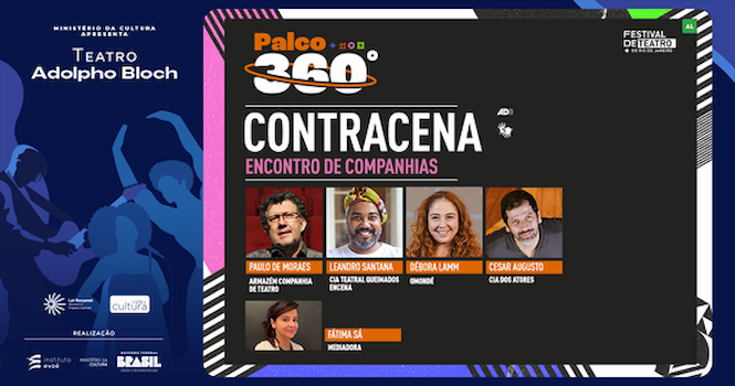 PALCO 360° _ Contracena - Encontro De Companhias no TEATRO ADOLPHO BLOCH