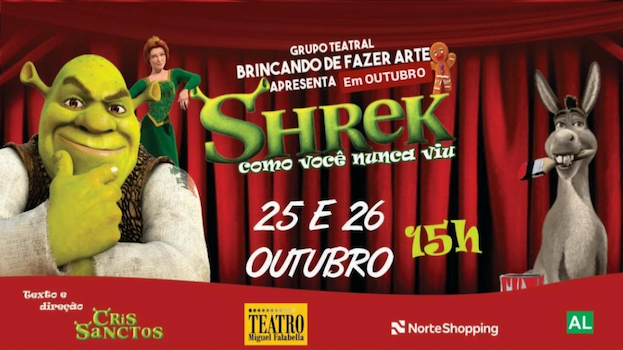 SHREK, COMO VOCÊ NUNCA VIU NO TEATRO MIGUEL FALABELLA