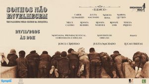 SONHOS NÃO ENVELHECEM NO TEATRO NO TEATRO DOS 4