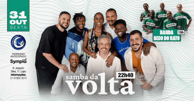 Samba da volta no BECO DO RATO