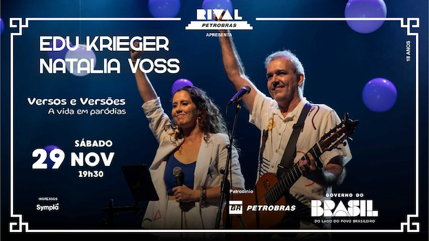 A VIDA EM PARÓDIAS” NO TEATRO RIVAL PETROBRAS