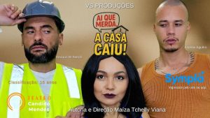 Aí que merda, A casa caiu! no TEATRO CANDIDO MENDES