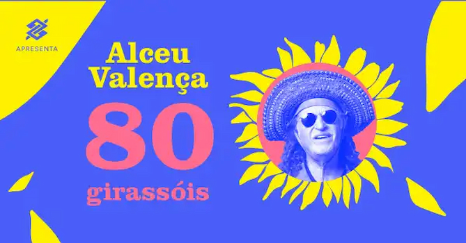 Alceu Valença – 80 girassóis na FARMASI ARENA- RJ