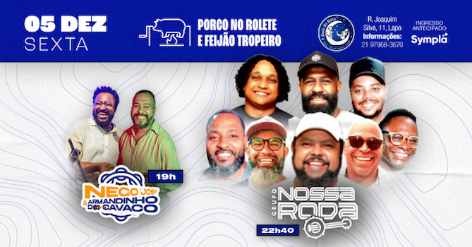 Armandinho do Cavaco Nego Josy e Grupo Nossa Roda no BECO DO RATO