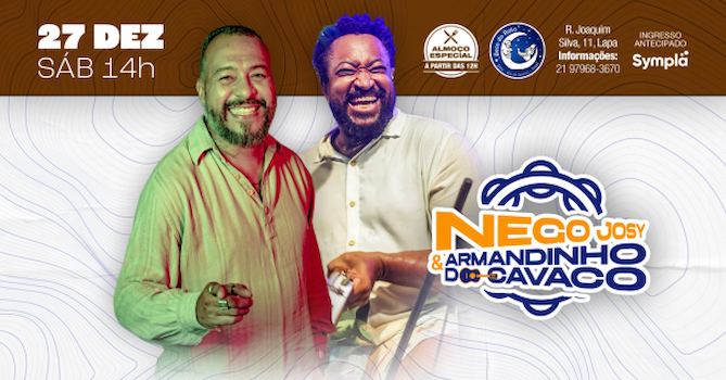 Armandinho do Cavaco e Nego Josy no BECO DO RATO