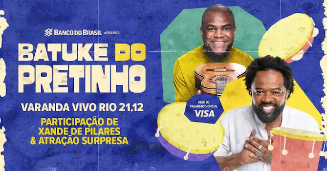 Batuke do Pretinho com part especial de Xande de Pilares no VIVO RIO