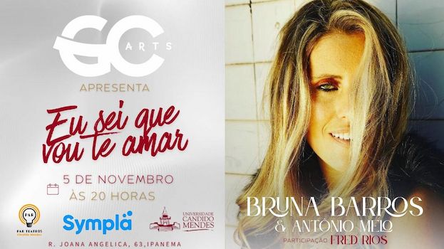 Bruna Barros & Antônio Melo no TEATRO CANDIDO MENDES