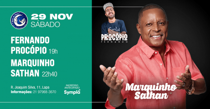 Fernando Procópio e Marquinho Sathan no BECO DO RATO