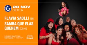 Flávia Saolli e Samba que elas querem