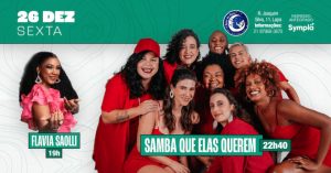 Flávia Saolli e Samba que elas querem no BECO DO RATO