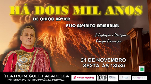 HÁ DOIS MIL ANOS no TEATRO MIGUEL FALABELLA (1)