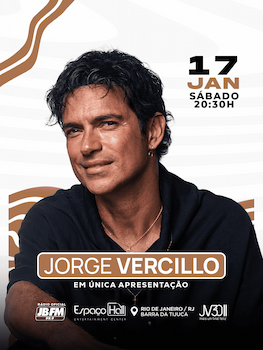 Jorge Vercillo no ESPAÇO HALL