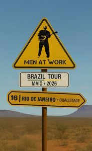 MEN AT WORK no ESPAÇO HALL