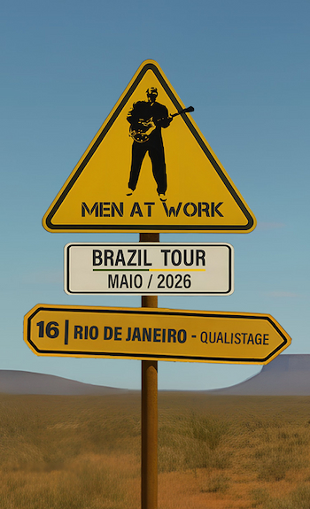 MEN AT WORK no ESPAÇO HALL