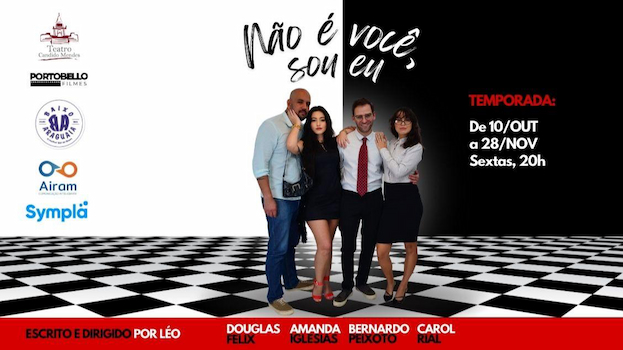 Não é você, sou eu no TEATRO FASHION MALL - RJ