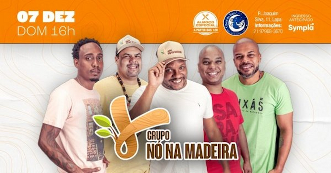 Roda de Samba do Grupo Nó na Madeira no BECO DO RATO