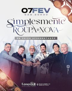 Roupa Nova no ESPAÇO HALL