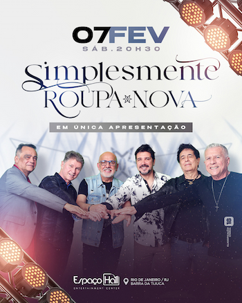 Roupa Nova no ESPAÇO HALL