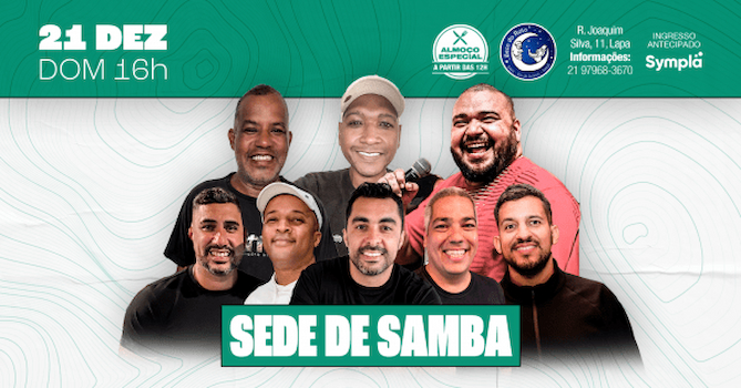 SEDE DE SAMBA NO BECO DO RATO