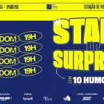 " STAND UP SURPRESA: com humoristas surpresa (é logico!) " NO TEATRO CANDIDO MENDES