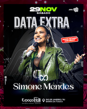 Simone Mendes - Show Extra no ESPAÇO HALL