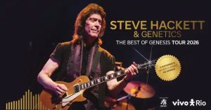 Steve Hackett & Genetics no VIVO RIO