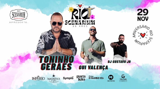 TONINHO GERAES NO RIO SCENARIUM