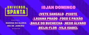 Universo Spanta 2026 na MARINA DA GLÓRIA - RJ