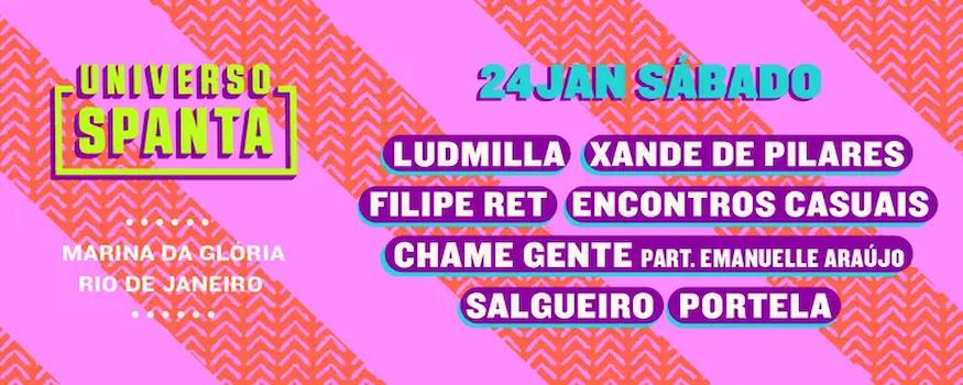 Universo Spanta 2026 na MARINA DA GLÓRIA - RJ