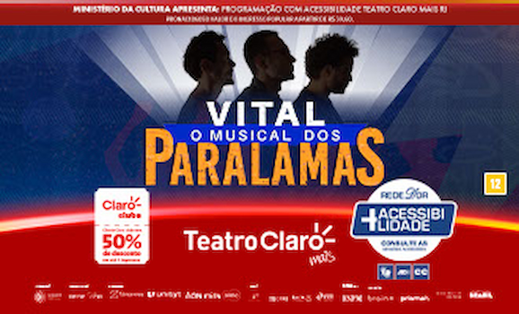 Vital - O musical dos Paralamas no TEATRO CLARO RIO