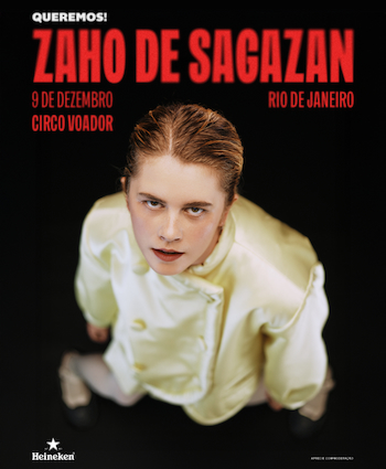 Zaho de Sagazan no CIRCO VOADOR - RJ