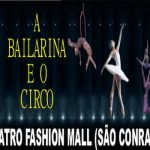 A BAILARINA E O CIRCO NO TEATRO FASHION MALL - RJ