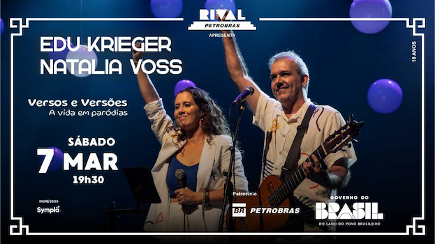 A VIDA EM PARÓDIAS” NO TEATRO RIVAL PETROBRAS