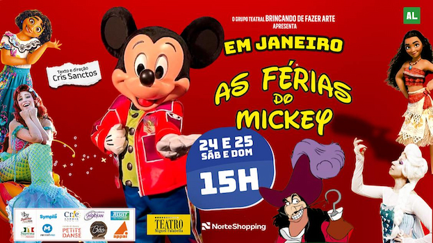 AS FÉRIAS DO MICKEY NO TEATRO MIGUEL FALABELLA