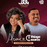 Alcione e Thiago Soares no ESPAÇO HALL