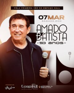 Amado Batista no ESPAÇO HALL