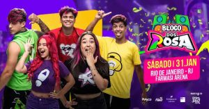 Bloco dos Rosa na FARMASI ARENA- RJ