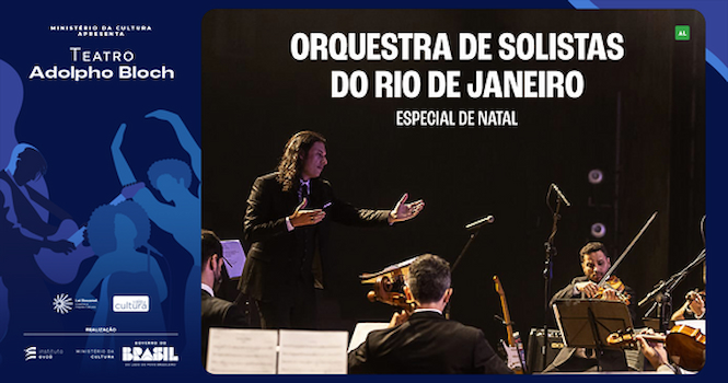 Concerto De Natal Solidário no TEATRO ADOLPHO BLOCH